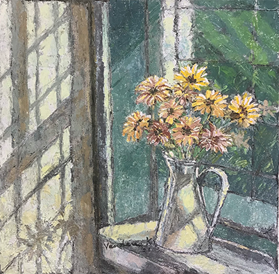 Flowers In Morning Sun